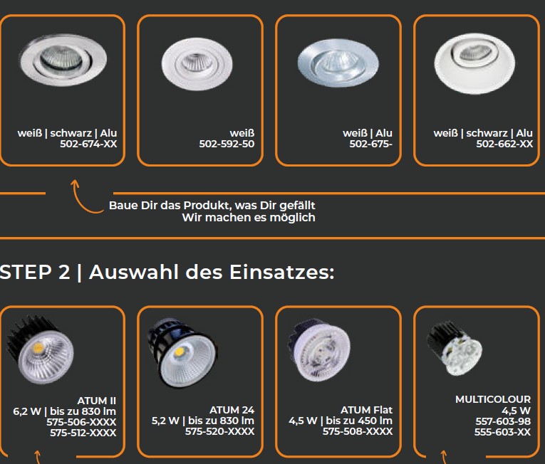 MR11, QR111, Leuchten, Module, Reflektoren, Treiber